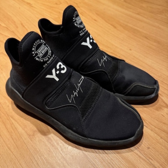 Mens Adidas Y-3 Suberou Black Sneakers - Picture 1 of 5